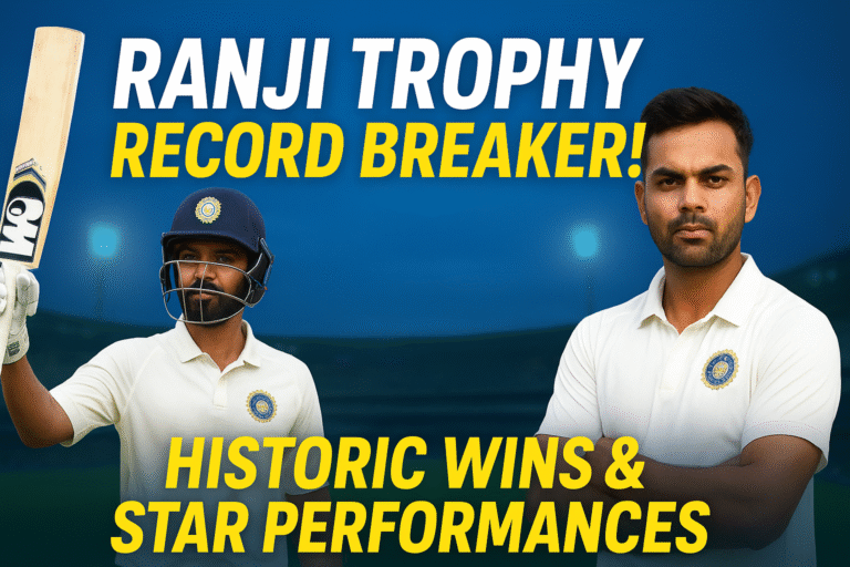 Historic Ranji Trophy Day: Services Beat Assam in Record-Breaking Shortest Match