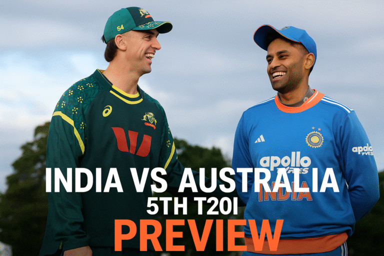 Australia vs India, 5th T20I Complete Preview