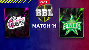 Sydney Sixers vs Melbourne Stars, 11th Match  Complete Highlights
